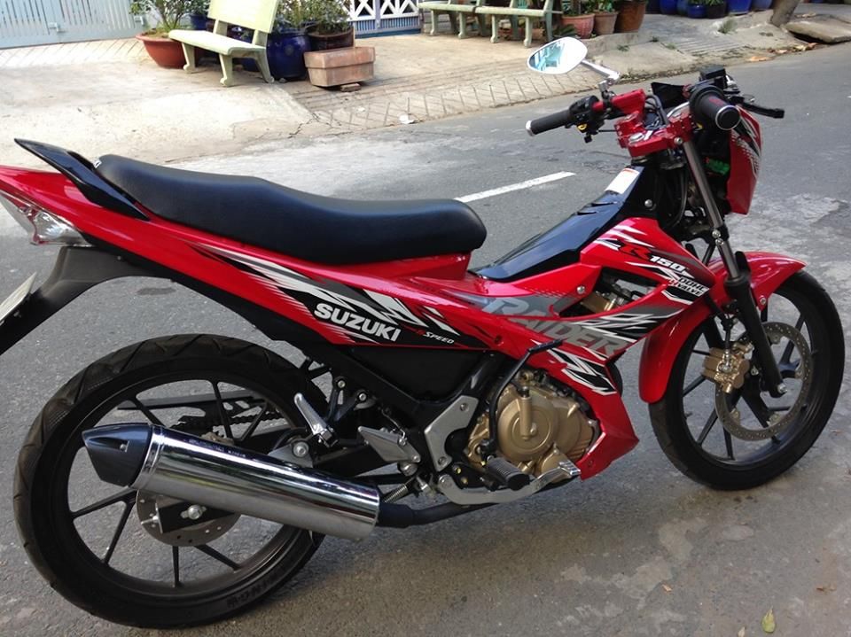 Suzuki RAider 150 đỏ 2014 - 1