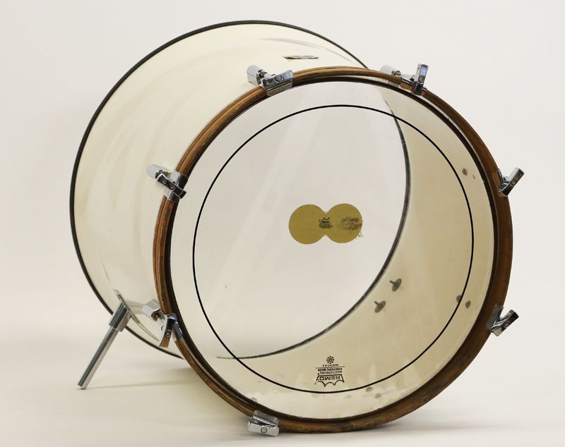 1970s ROGER NORTH DRUM SET VINTAGE 5PIECE PERCUSSION FIBERGLASS