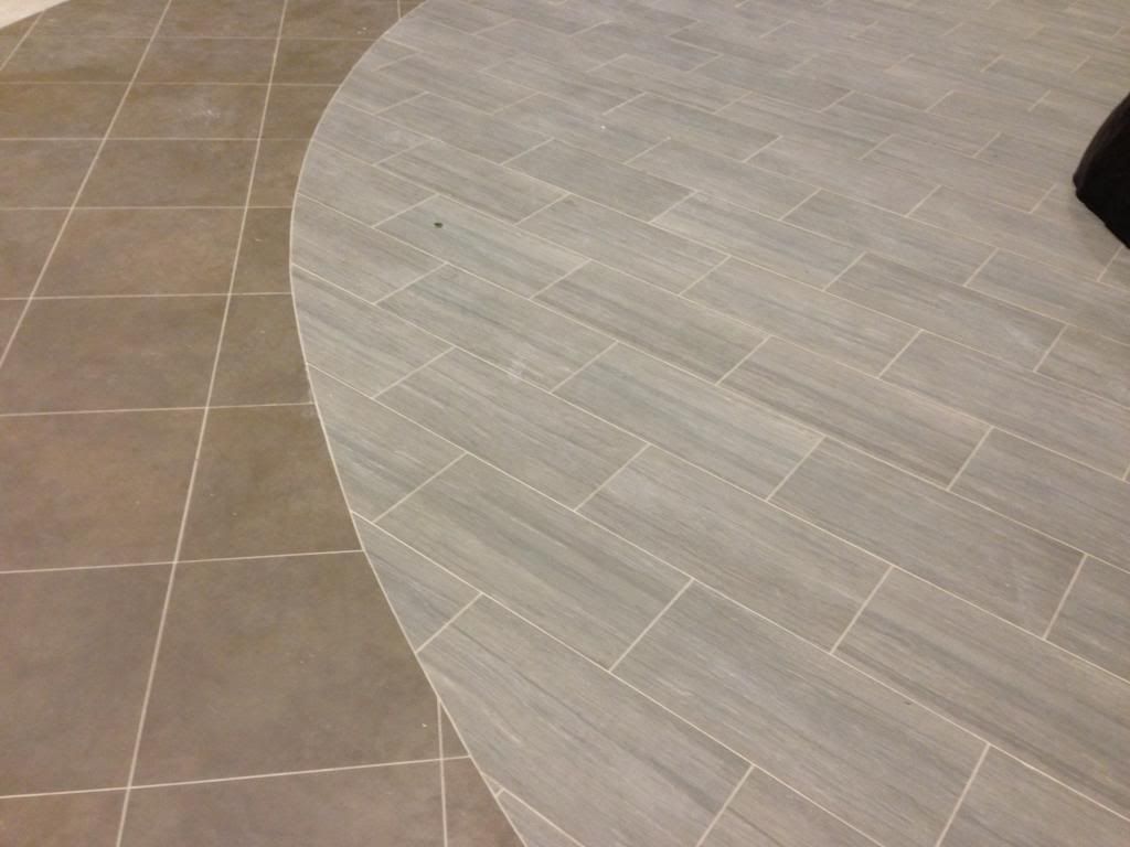 Cutting A Circle In Porcelan Tile Flooring Contractor Talk