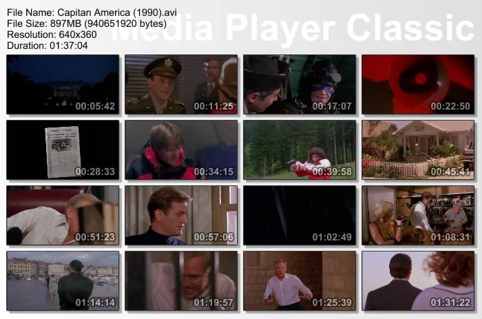 Capitán América (1990) Capturas