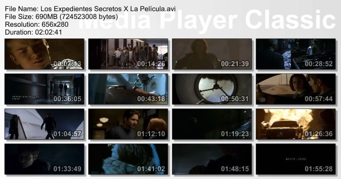 Los Expedientes Secretos X: La Película Capturas