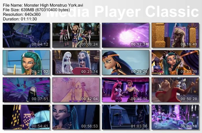 Monster High: Monstruo York Capturas