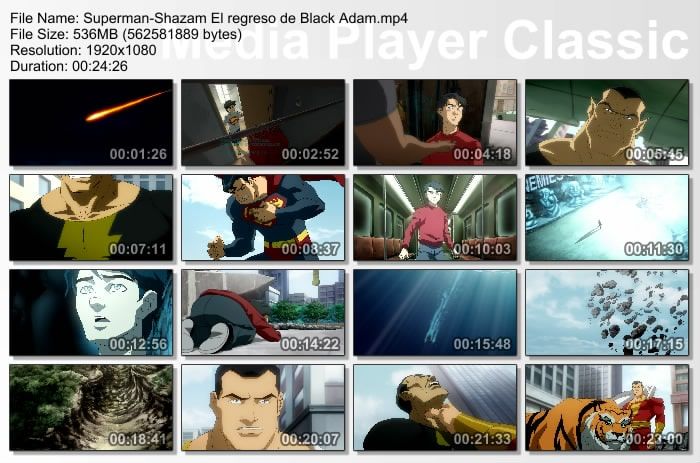 Superman/Shazam: El Regreso de Black Adam Capturas