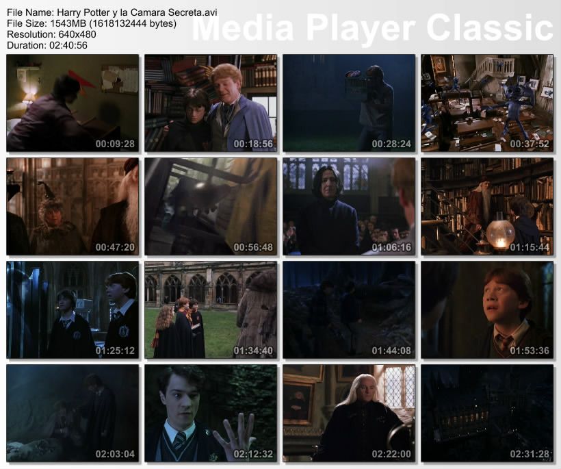 Harry Potter y la Camara Secreta Capturas