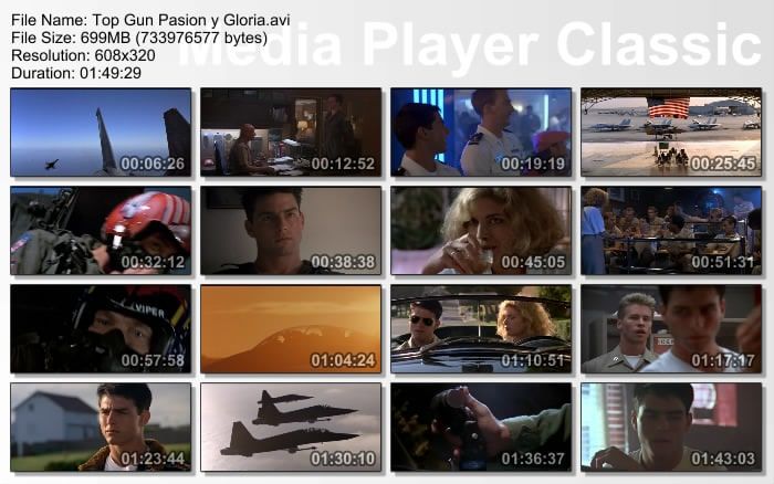 Top Gun: Pasión y Gloria Capturas