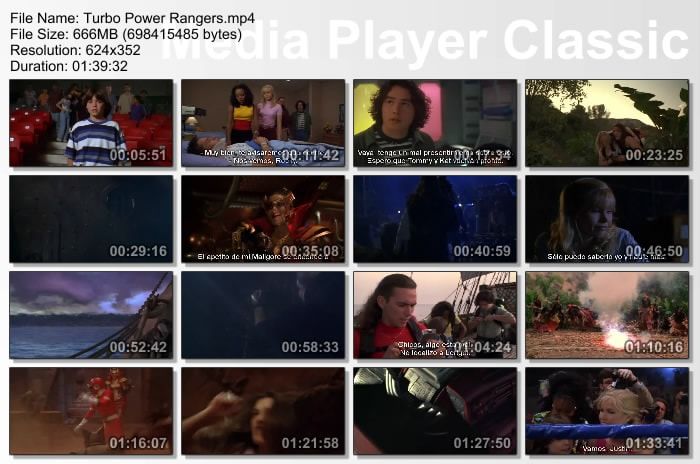Turbo Power Rangers: La Película Capturas