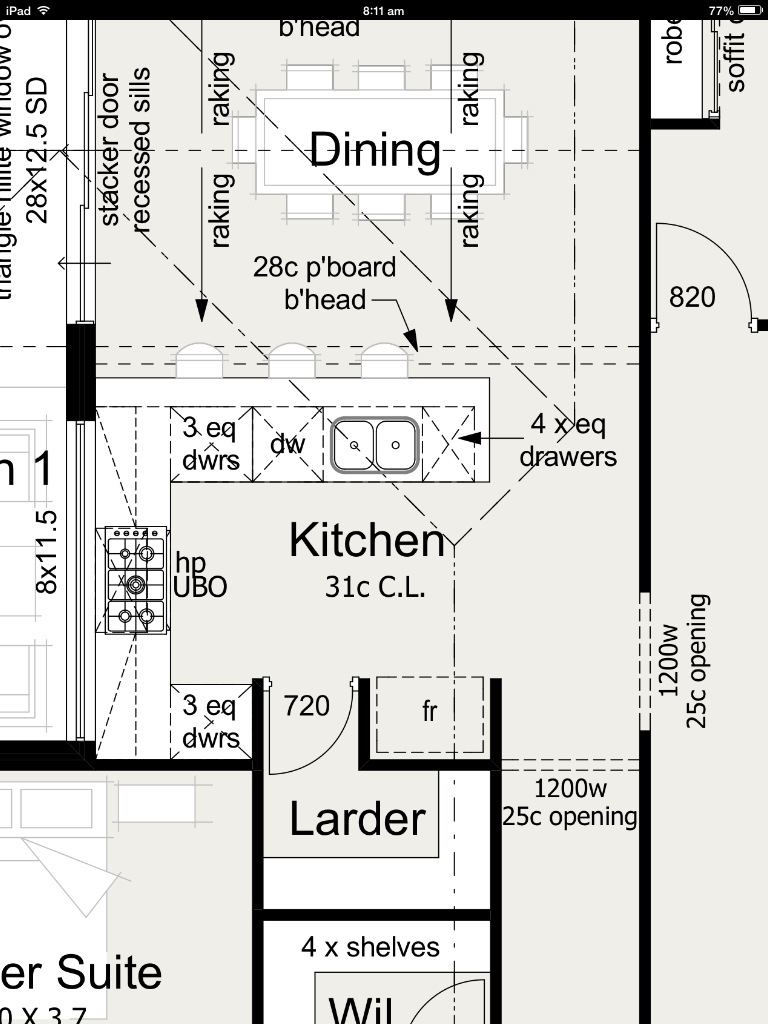 Help with kitchen layout.