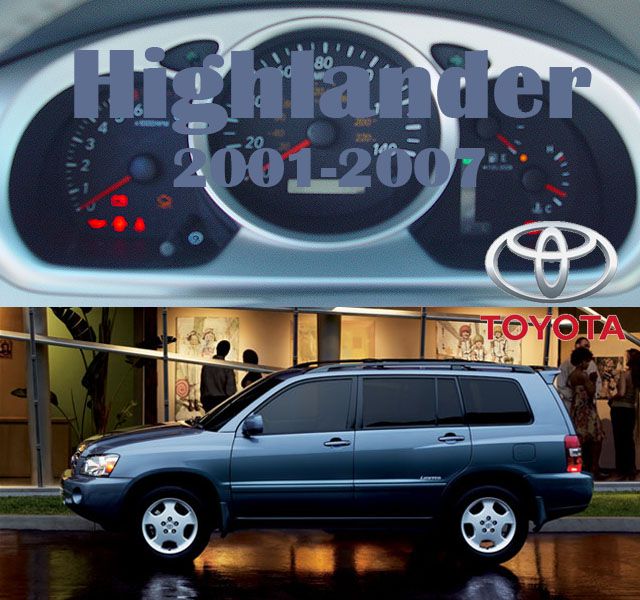 2007 Toyota Highlander Limited Owners Manual