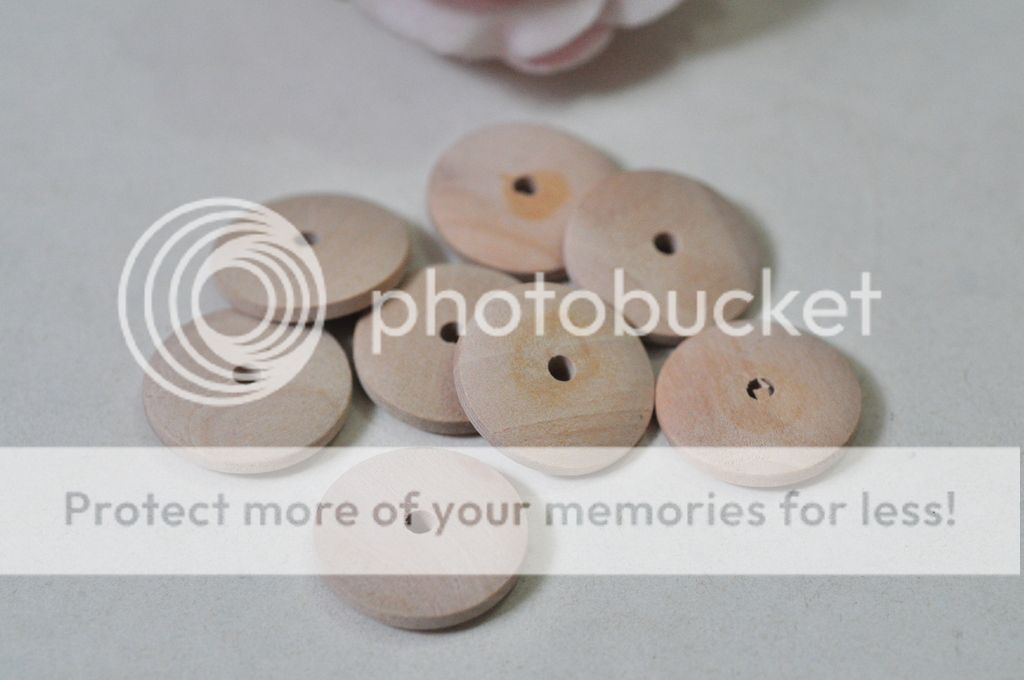 10pcs Round Wooden Bead Unpainted Natural Wood Necklace Handmade Accessory Craft