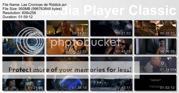 Las Crónicas de Riddick Capturas