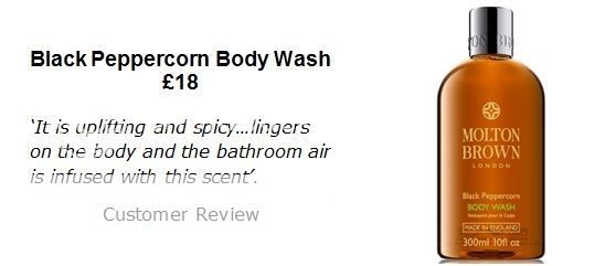 Black Peppercorn Body Wash at Molton Brown - £18